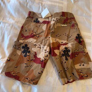 🩳 Chrome Hearts Desert Camo Set (Shorts + Tee)